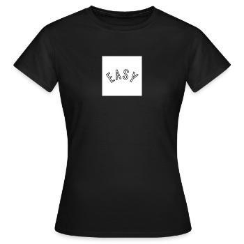 7621FC61 D840 421E B4D0 9B39B1B4B8B2 - Frauen T-Shirt - Schwarz - Vorne - AI Model Female 172 dark (172cm)