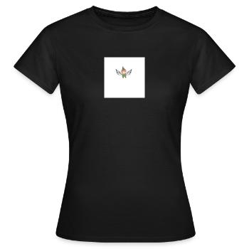 Conception sans titre - T-shirt Femme - noir - Devant - AI Model Female 172 dark (172cm)