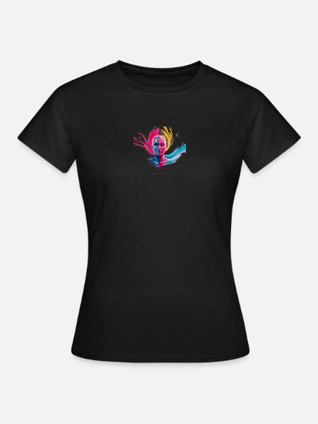 Evolve or Repeat - Frauen T-Shirt - Schwarz