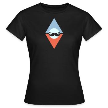 Bart Gentleman November - Frauen T-Shirt - Schwarz - Vorne - AI Model Female 172 dark (172cm)