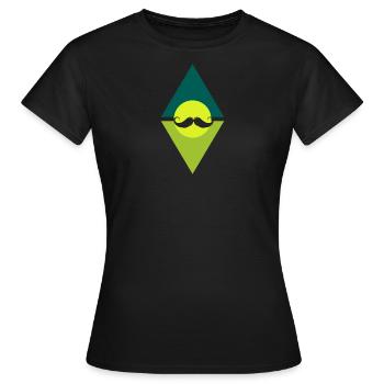 Bart Sir Novembre - T-shirt Femme - noir - Devant - AI Model Female 172 dark (172cm)