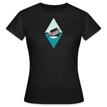 Rummel Lukas - Frauen T-Shirt - Schwarz - Vorne - AI Model Female 172 dark (172cm)