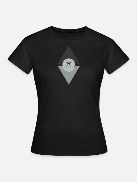 Leseratte Buch - Frauen T-Shirt - Schwarz