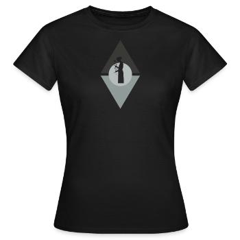 Florist Hobbygärtner Gartenbau - Frauen T-Shirt - Schwarz - Vorne - AI Model Female 172 dark (172cm)