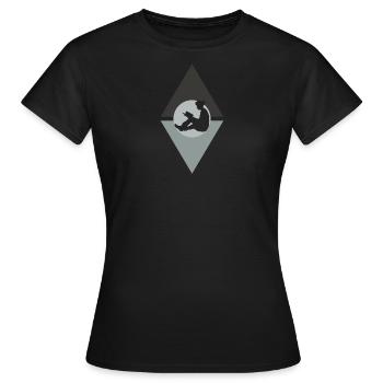 Lesen Roman Writing - Frauen T-Shirt - Schwarz - Vorne - AI Model Female 172 dark (172cm)
