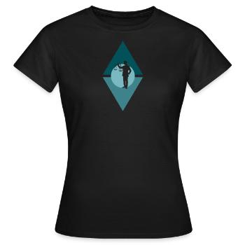 Anwalt Behandlung Versicherung - Frauen T-Shirt - Schwarz - Vorne - AI Model Female 172 dark (172cm)