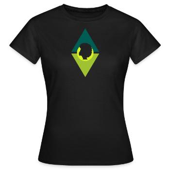 Afro Soul - T-shirt Femme - noir - Devant - AI Model Female 172 dark (172cm)