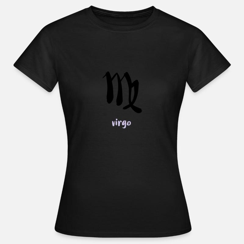 Virgo Zodiac - Women's T-Shirt - black