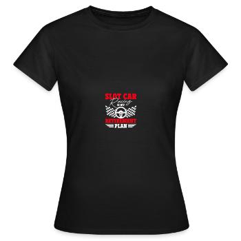RC Car Track Slot Car Racing RC Racing - Frauen T-Shirt - Schwarz - Vorne - AI Model Female 172 dark (172cm)