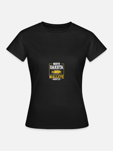 Walleye Hunter Walleye Fischen - Frauen T-Shirt - Schwarz