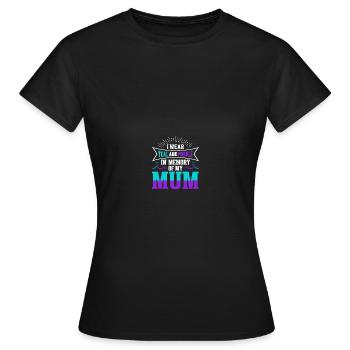 Sunflower Suicide Prevention Suicide Education - T-shirt Femme - noir - Devant - AI Model Female 172 dark (172cm)
