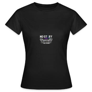 Sunflower Suicide Prevention Suicide Education - T-shirt Femme - noir - Devant - AI Model Female 172 dark (172cm)