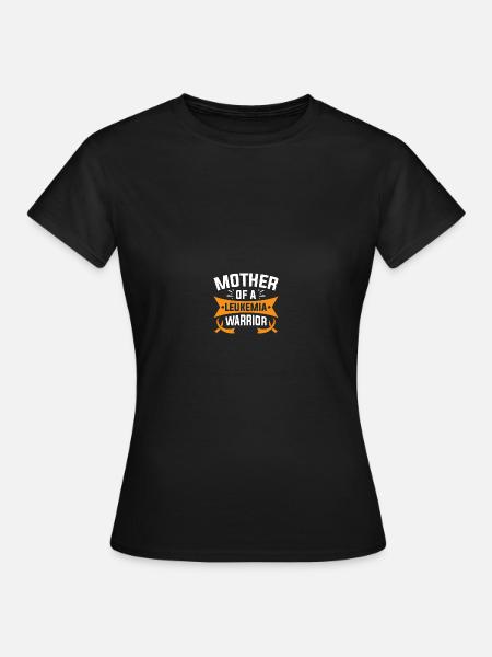 Orange tragen - Leukämie-Bewusstsein - Frauen T-Shirt - Schwarz