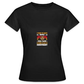 Hog Hunter Pig Hunt - Women's T-Shirt - black - Front - AI Model Female 172 dark (172cm)