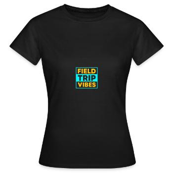 Journée d’excursion de l’enseignant sur le terrain - T-shirt Femme - noir - Devant - AI Model Female 172 dark (172cm)