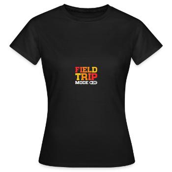 Journée d’excursion de l’enseignant sur le terrain - T-shirt Femme - noir - Devant - AI Model Female 172 dark (172cm)