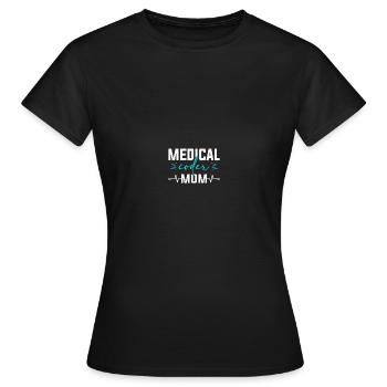Medical Coding Medical Coders - Women's T-Shirt - black - Front - AI Model Female 172 dark (172cm)