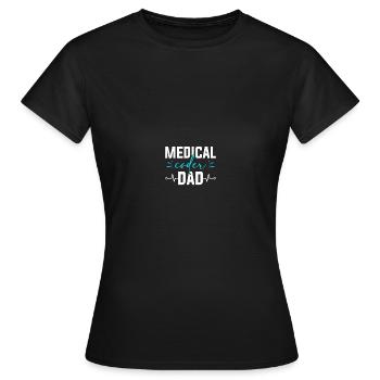 Medical Coding Medical Coders - Women's T-Shirt - black - Front - AI Model Female 172 dark (172cm)