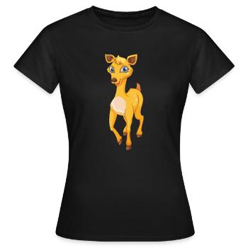 Safari Zoo Animal Safari Zoo - T-shirt Femme - noir - Devant - AI Model Female 172 dark (172cm)