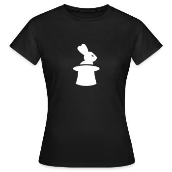 Magician - Women's T-Shirt - black - Front - AI Model Female 172 dark (172cm)
