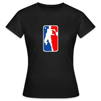 Padel Federation - Women's T-Shirt - black - Front - AI Model Female 172 dark (172cm)