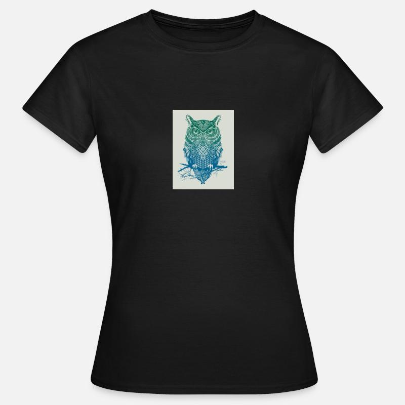 GoVoR_EULE - T-shirt Femme - noir