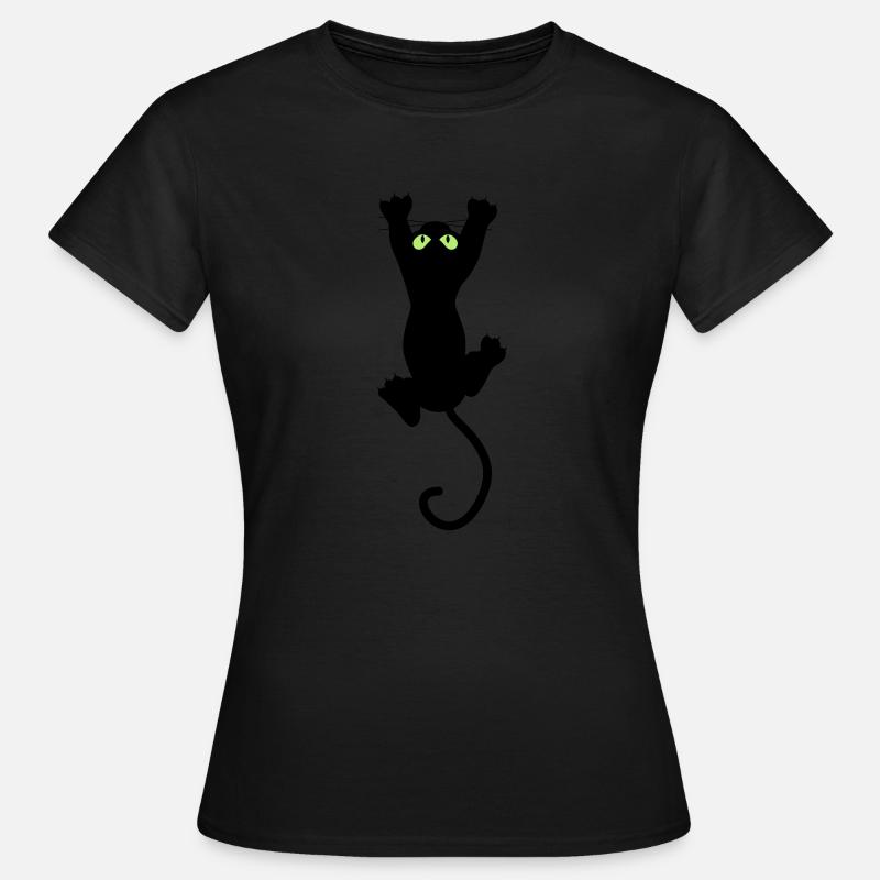 Cat fun - T-shirt Femme - noir