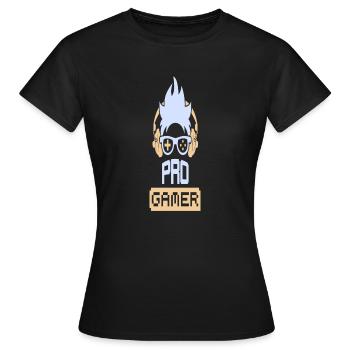 Pro Gamer - Frauen T-Shirt - Schwarz - Vorne - AI Model Female 172 dark (172cm)