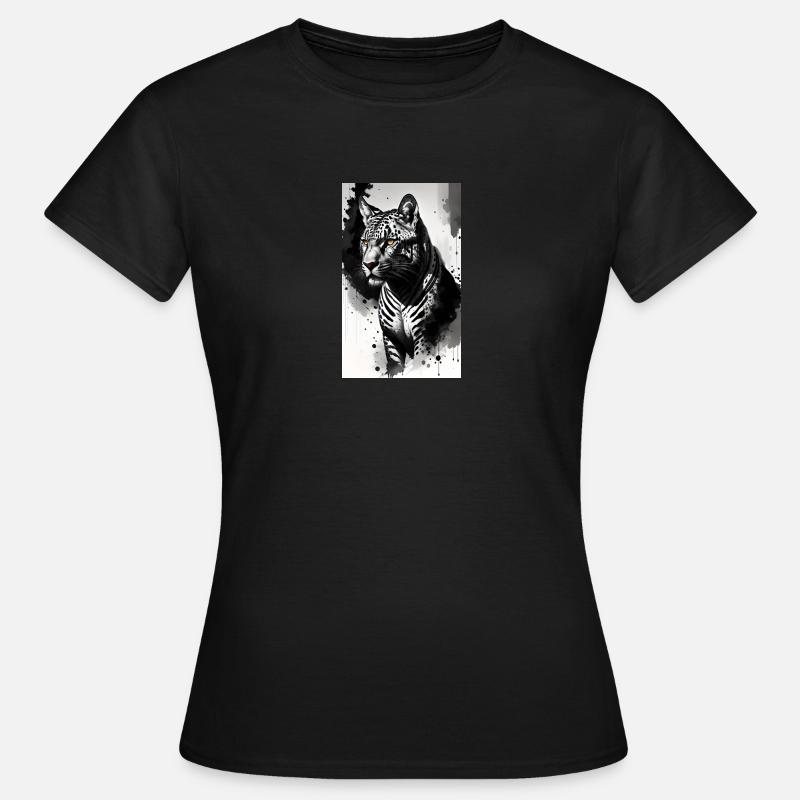 Leopard | Predator | Running | Africa - Women's T-Shirt - black