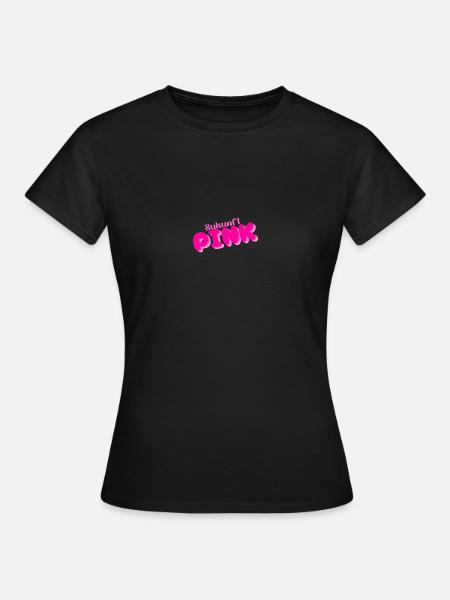 Zukunft PINK - Frauen T-Shirt - Schwarz