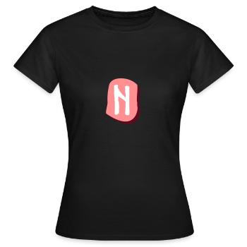 Rune Haglaz - Frauen T-Shirt - Schwarz - Vorne - AI Model Female 172 dark (172cm)