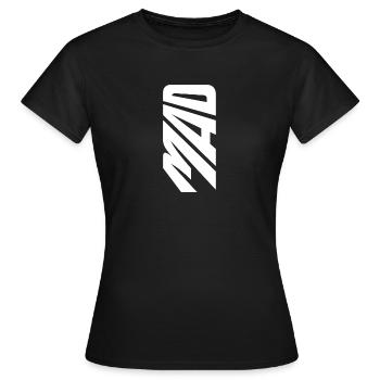 Mad - Women's T-Shirt - black - Front - AI Model Female 172 dark (172cm)