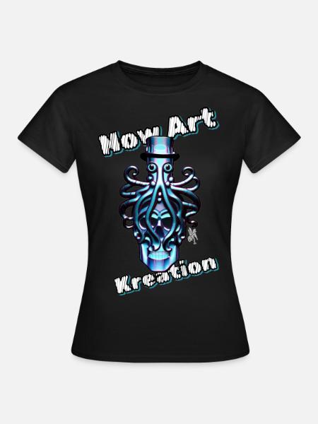 STEAMPUNK OCTOPUS - T-shirt Femme - noir