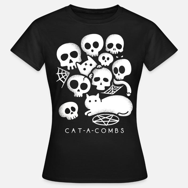 Cat-a-combs - Women's T-Shirt - black