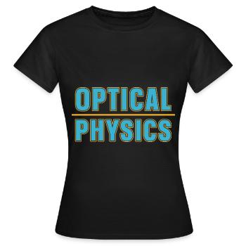 Physicien physicien - T-shirt Femme - noir - Devant - AI Model Female 172 dark (172cm)