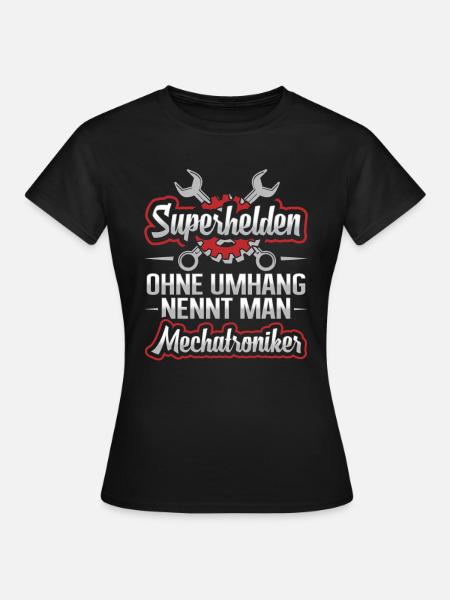 Mechatroniker Mechatronik - Frauen T-Shirt - Schwarz