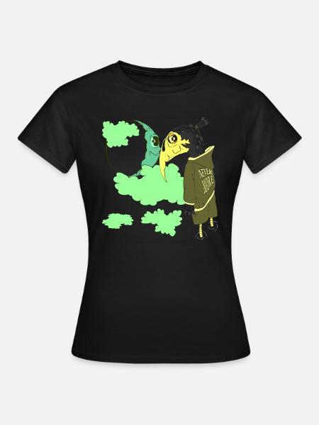 NIE MEHR - Frauen T-Shirt - Schwarz