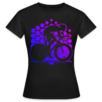 Vélo de route Hommes Vélo de route Vélo de route Vélo de route - T-shirt Femme - noir - Devant - AI Model Female 172 dark (172cm)
