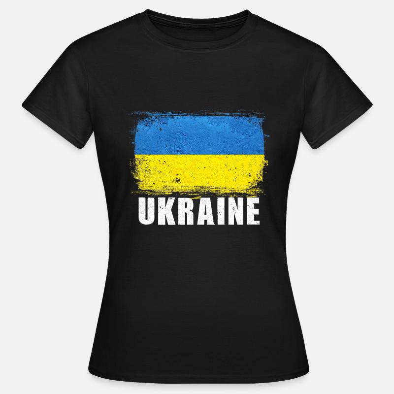 Ukraine - Women's T-Shirt - black