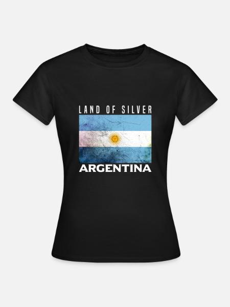 Argentinien - Frauen T-Shirt - Schwarz