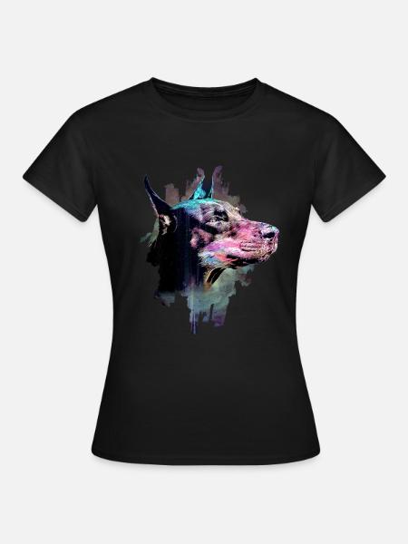 Doberman - Women's T-Shirt - black