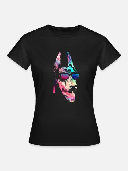 Dobermann - Frauen T-Shirt - Schwarz