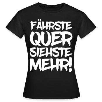 Les ferries ont vu plus driften dérive voiture PS - T-shirt Femme - noir - Devant - AI Model Female 172 dark (172cm)