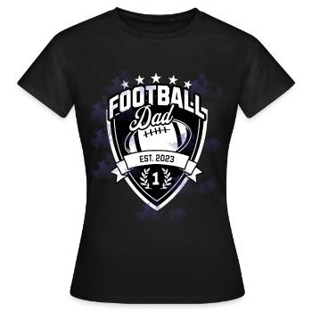 Futur Père Basketball Papa 2023 Nouveau Père - T-shirt Femme - noir - Devant - AI Model Female 172 dark (172cm)