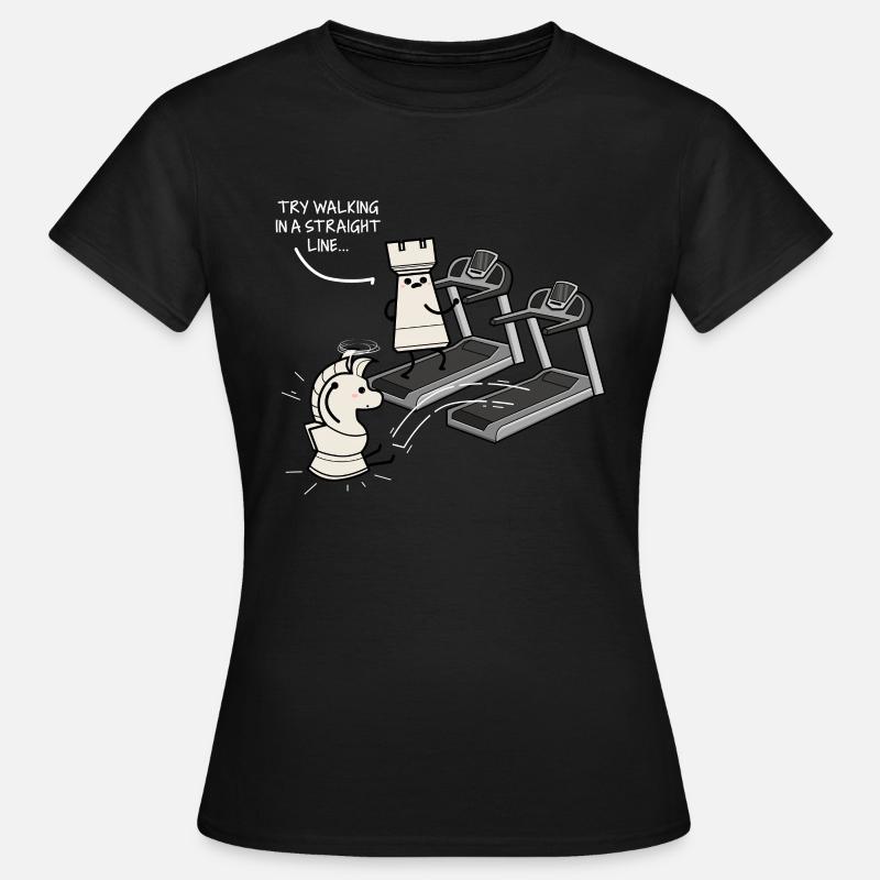 Chess player chess master chess - Women's T-Shirt - black