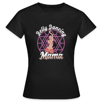 Mom Mother's Day Dance Instructors Egyptian - Women's T-Shirt - black - Front - AI Model Female 172 dark (172cm)