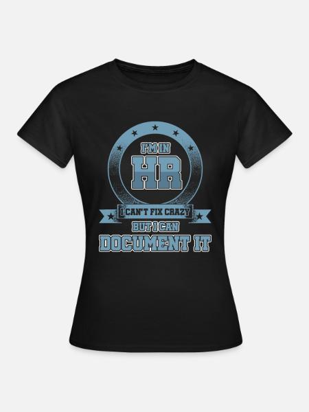 Human Resource Manager Mitarbeitermanagement - Frauen T-Shirt - Schwarz