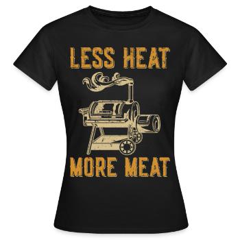 Viande fumée - T-shirt Femme - noir - Devant - AI Model Female 172 dark (172cm)