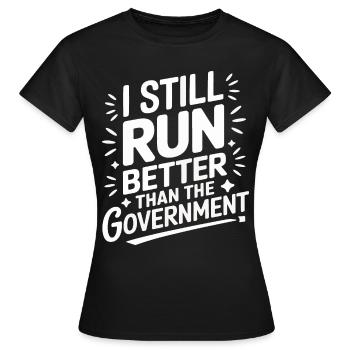 Invalidité due à l’amputation - T-shirt Femme - noir - Devant - AI Model Female 172 dark (172cm)