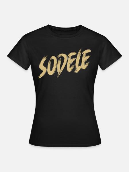 Schwäbisch Schwaben Schwäbischer Dialekt Geschenk - Frauen T-Shirt - Schwarz